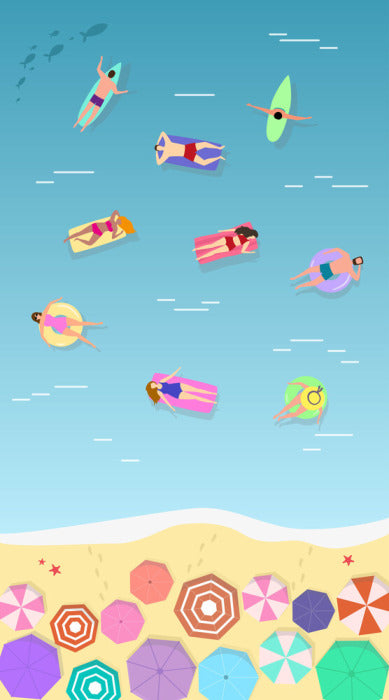 Floating the day away