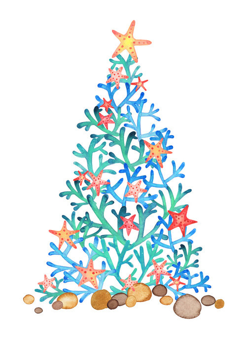 Christmas coral tree