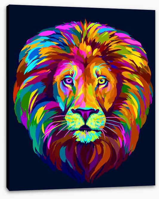 Neon lion