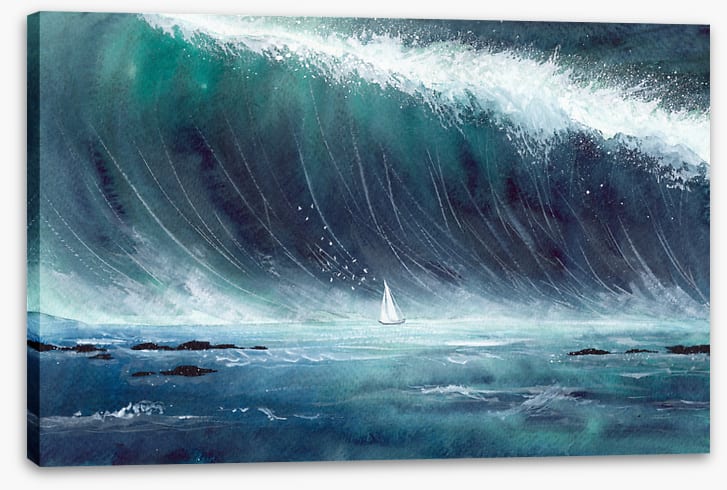 Racing the wave