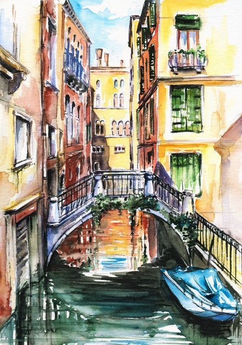 Bridge over the canal