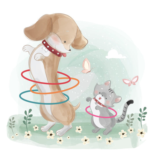 Hula hoop friends