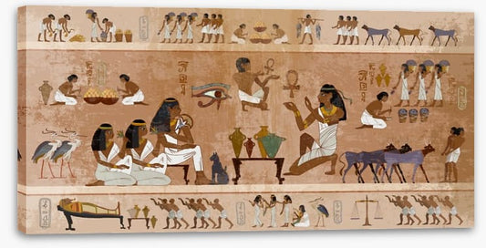 Life in hieroglyphics