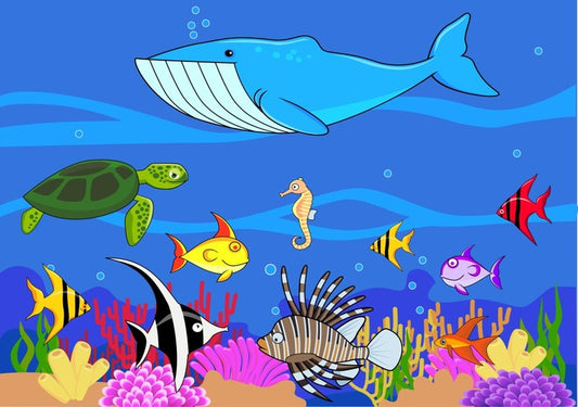 Amongst the coral