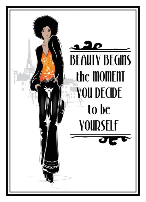 To be yourself