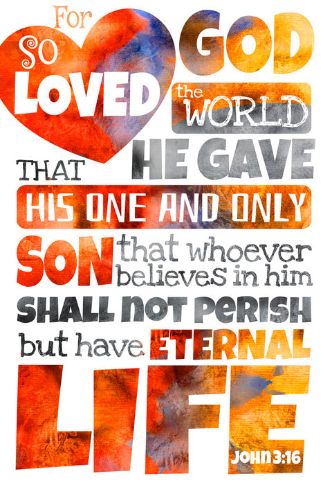 For God so loved
