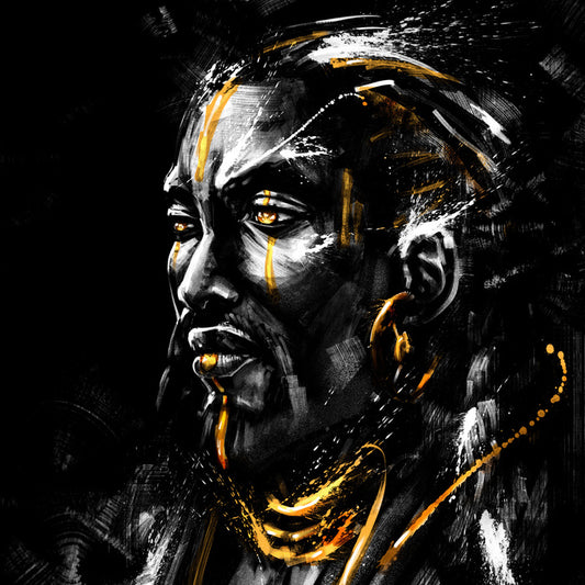 Warrior of gold