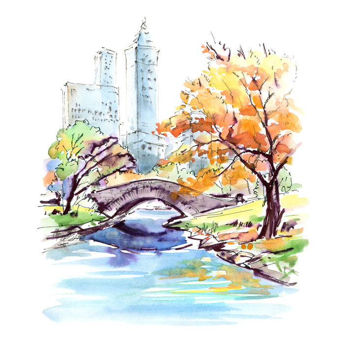Fall at Gapstow Bridge