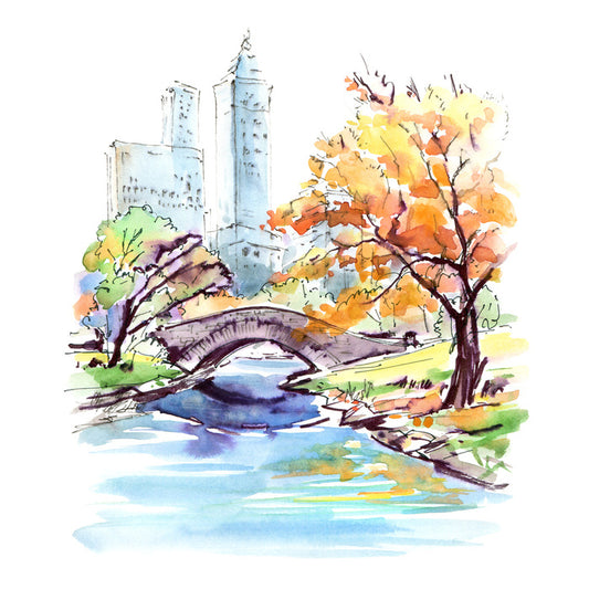 Fall at Gapstow Bridge