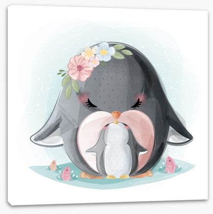Penguin kisses