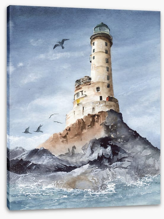 Above the rocks