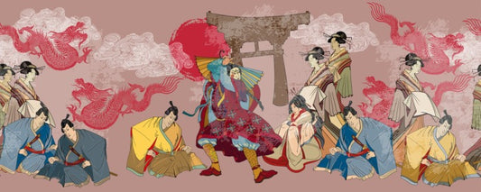 Dragon kabuki panorama