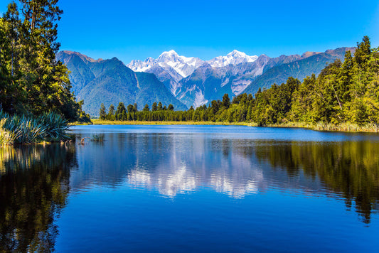 Snow capped ripples