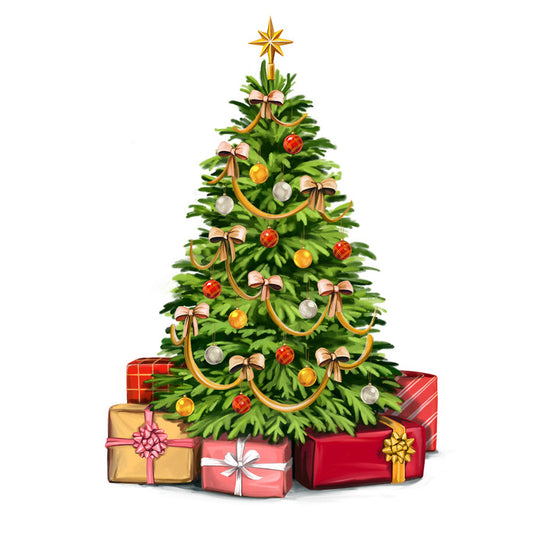 The Christmas tree