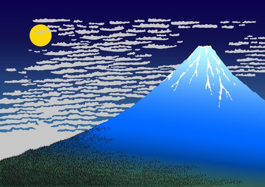 Blue mountain dusk