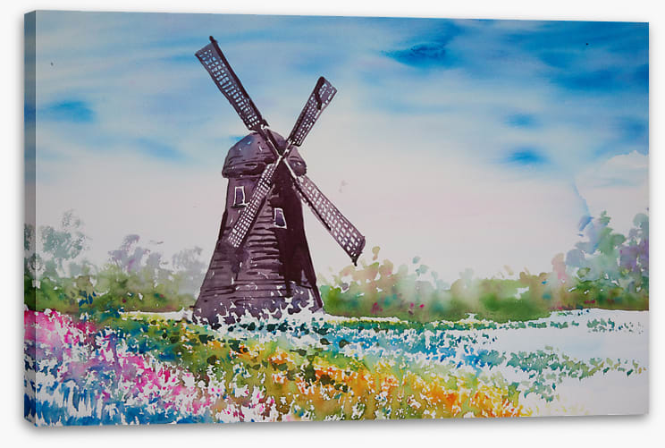 The flower mill