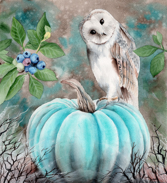 The pumpkin owl