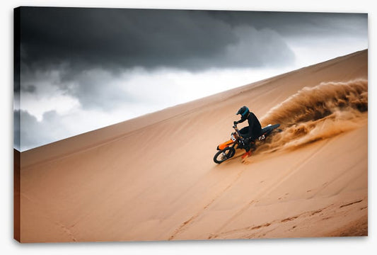 Down the dune