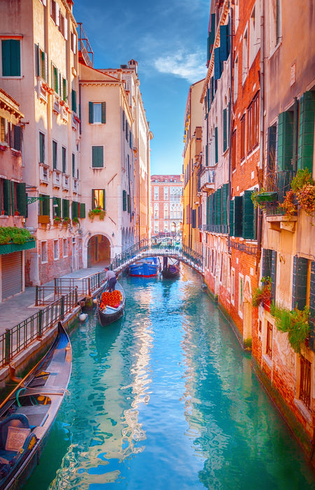 Down the canal