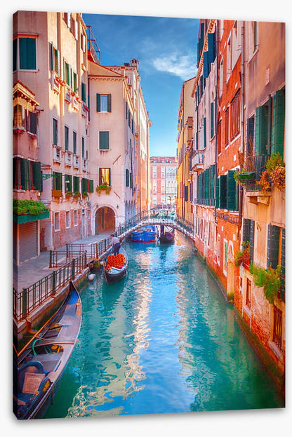 Down the canal