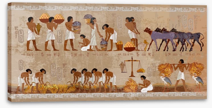 Hieroglyphic harvest