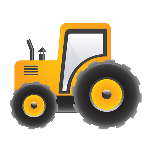 Little yellow tractor