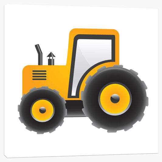 Little yellow tractor