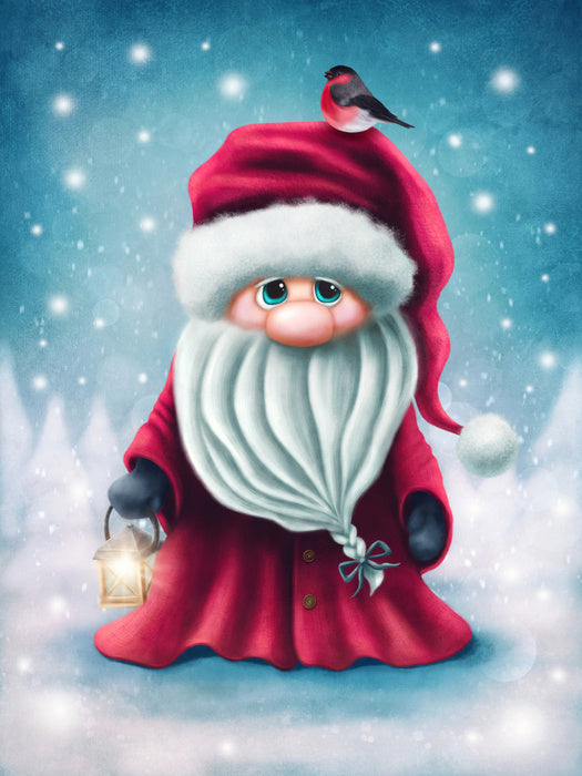 Santa and robin