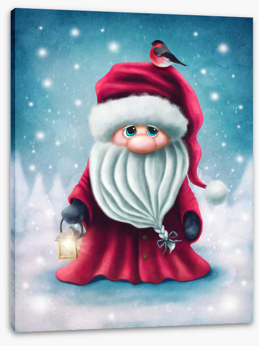 Santa and robin