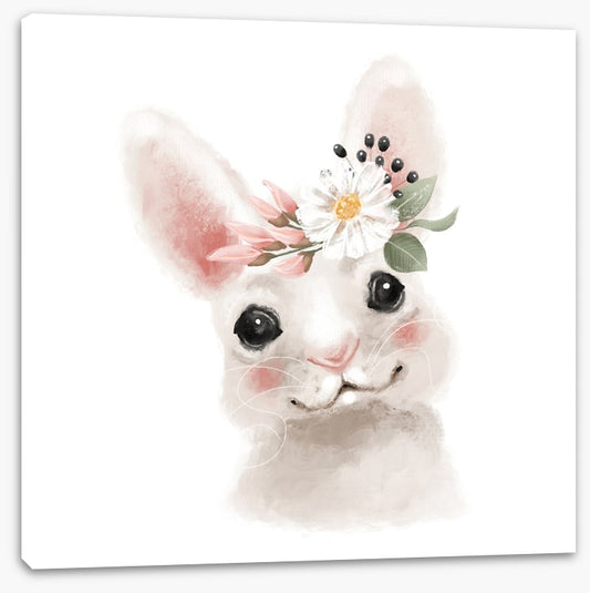Little floral bunny