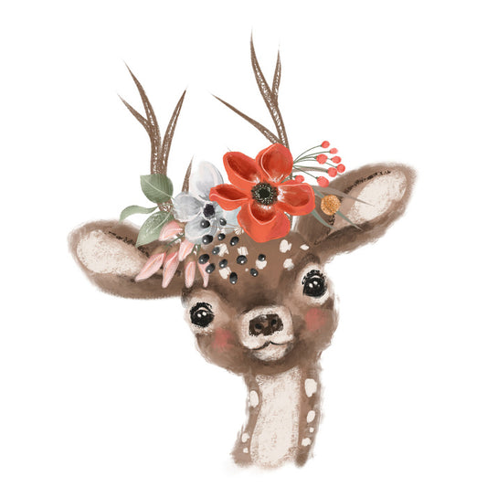 Little floral fawn
