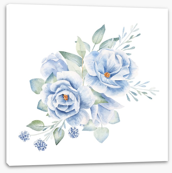 Blue flax bouquet II