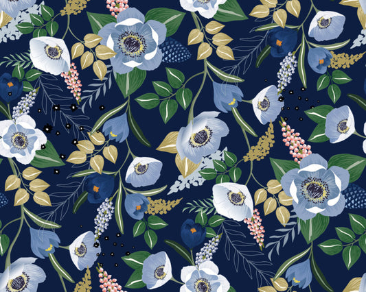 Blue crocus nights