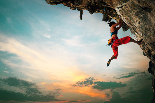 Woman versus nature