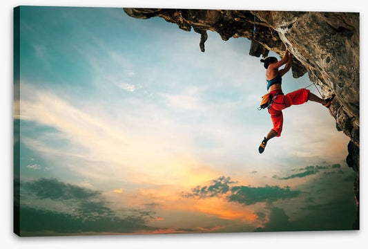 Woman versus nature