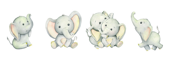 Little elephant panoramic