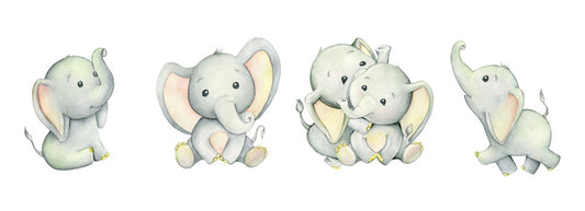 Little elephant panoramic