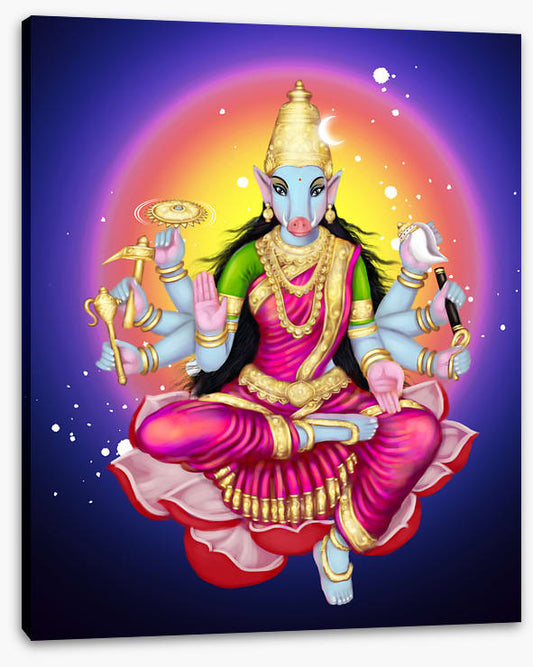 The boar-faced goddess