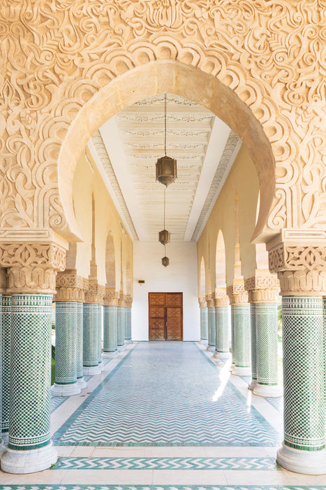 Through the arches