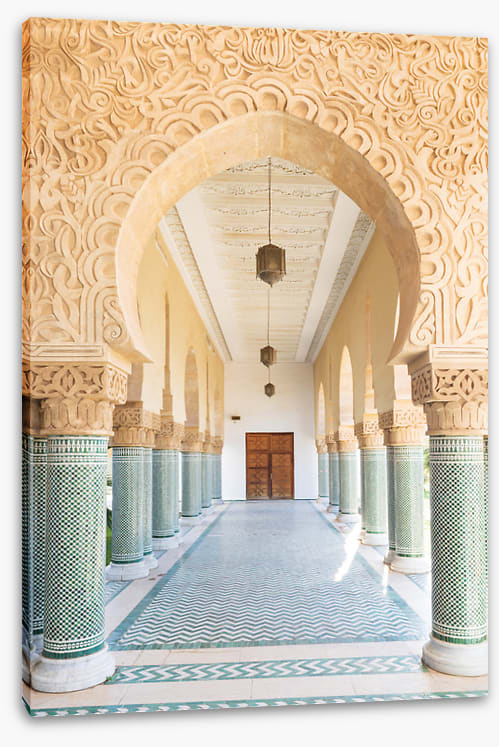 Through the arches