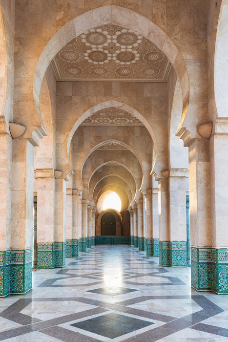 Below the arches