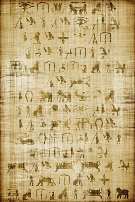 Papyrus pictograms