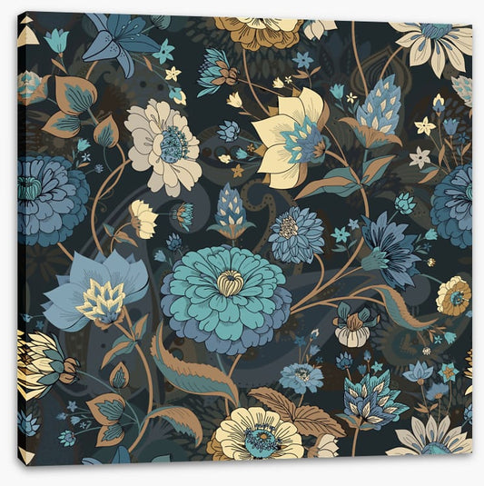 Blue bloom darkness