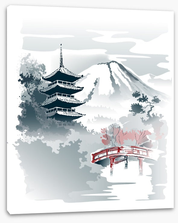 Bridge to the pagoda