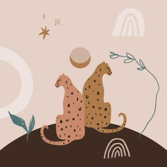 Leopard love