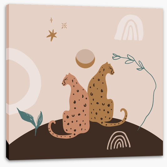 Leopard love