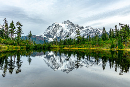 Shuksan lake reflections