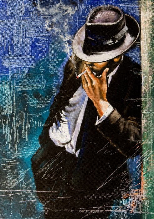 The smoking man