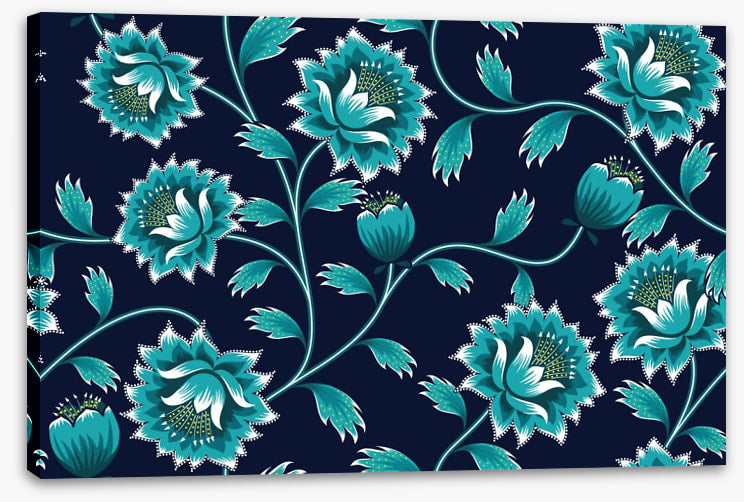 Tendrils of teal