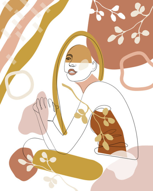 At one with autumn